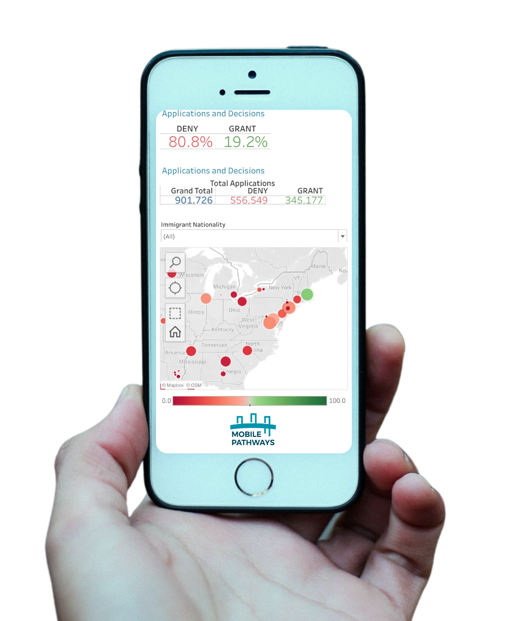 Preview of Vera Detention Trends Dashboard